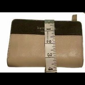 Kate Spade Wallet.  Light tan and black